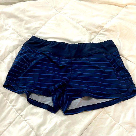 Athleta Running Shorts with Inner Liner - Picture 1 of 5